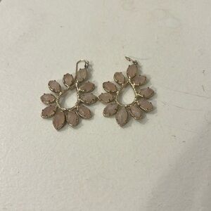 Kendra Scott Pink Quartz Earrings